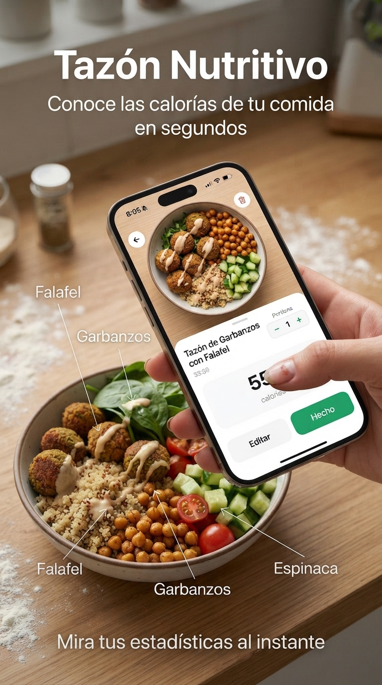 Calofit AI — conoce las calorías de tu comida en segundos