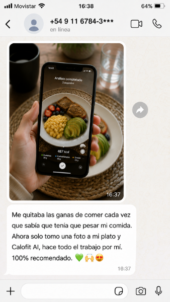 Conversación de WhatsApp con Vannesa Mora